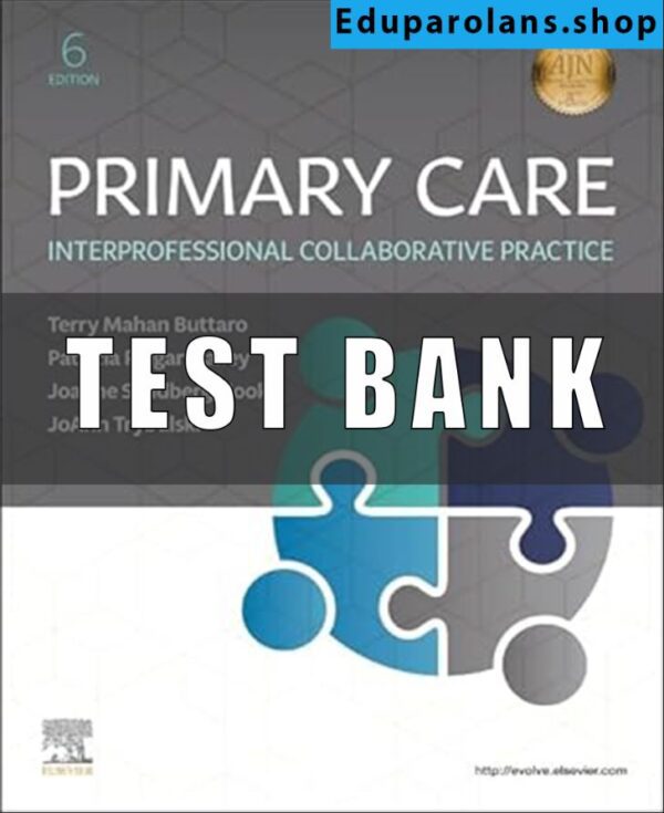 Test Bank for Primary Care 6th Edition Buttaro