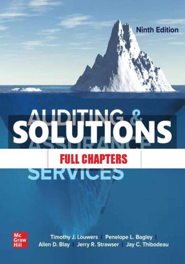 Solutions Manual for Auditing & Assurance Services 9th Edition Louwers