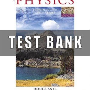 Test Bank for Physics Principles With Applications 7th Edition Giancoli