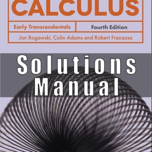 Solutions Manual For Calculus Early Transcendentals 4th Edition Rogawski